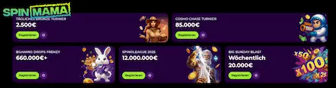 bonuscode spin mama