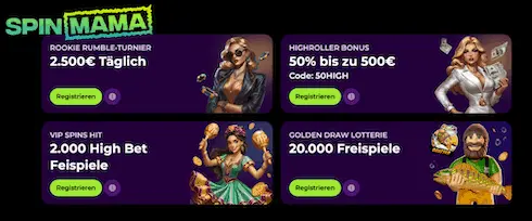 spinmama aktionscode