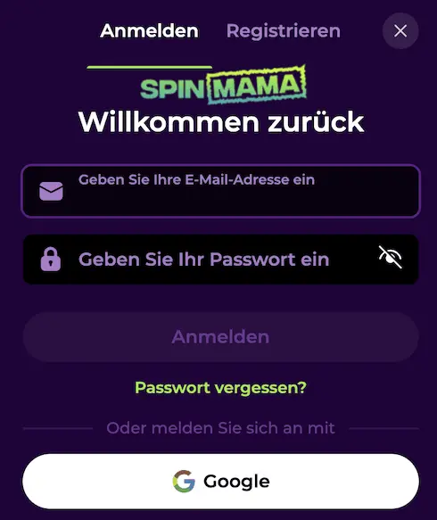 spinmama login