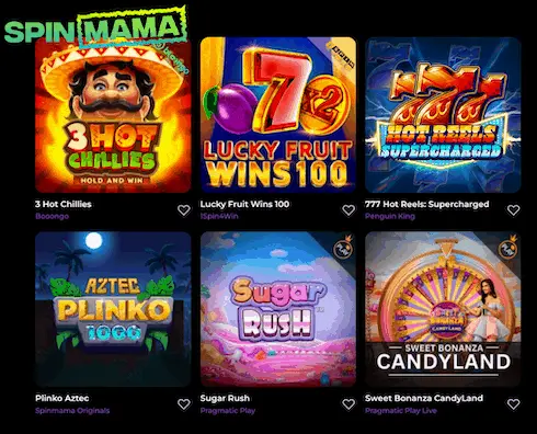 spin mama spielautomaten